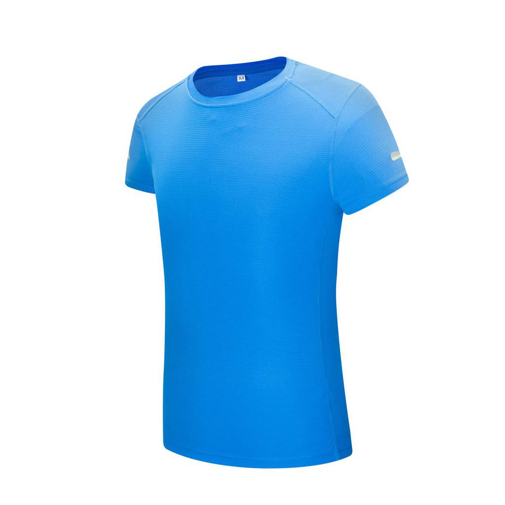 女士運動系列-圓領(lǐng)簡約時尚T恤（藍(lán)色）