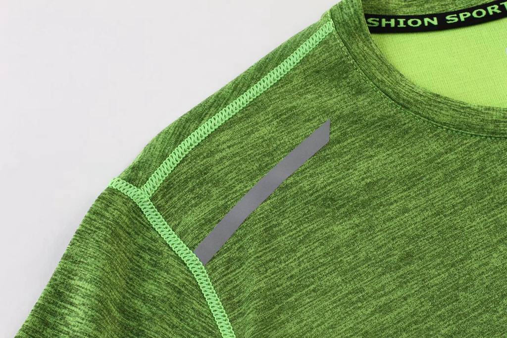 短袖文化衫 夏季圓領(lǐng)吸汗速干透氣文化衫運動T恤跑步健身 衣細(xì)節(jié)