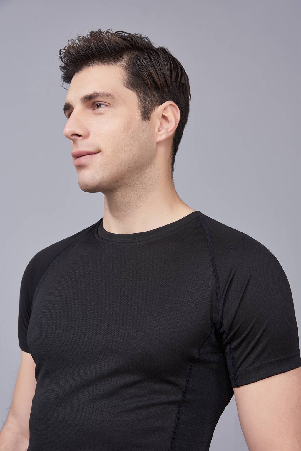 純色T恤  簡(jiǎn)約大方經(jīng)典時(shí)尚  黑色