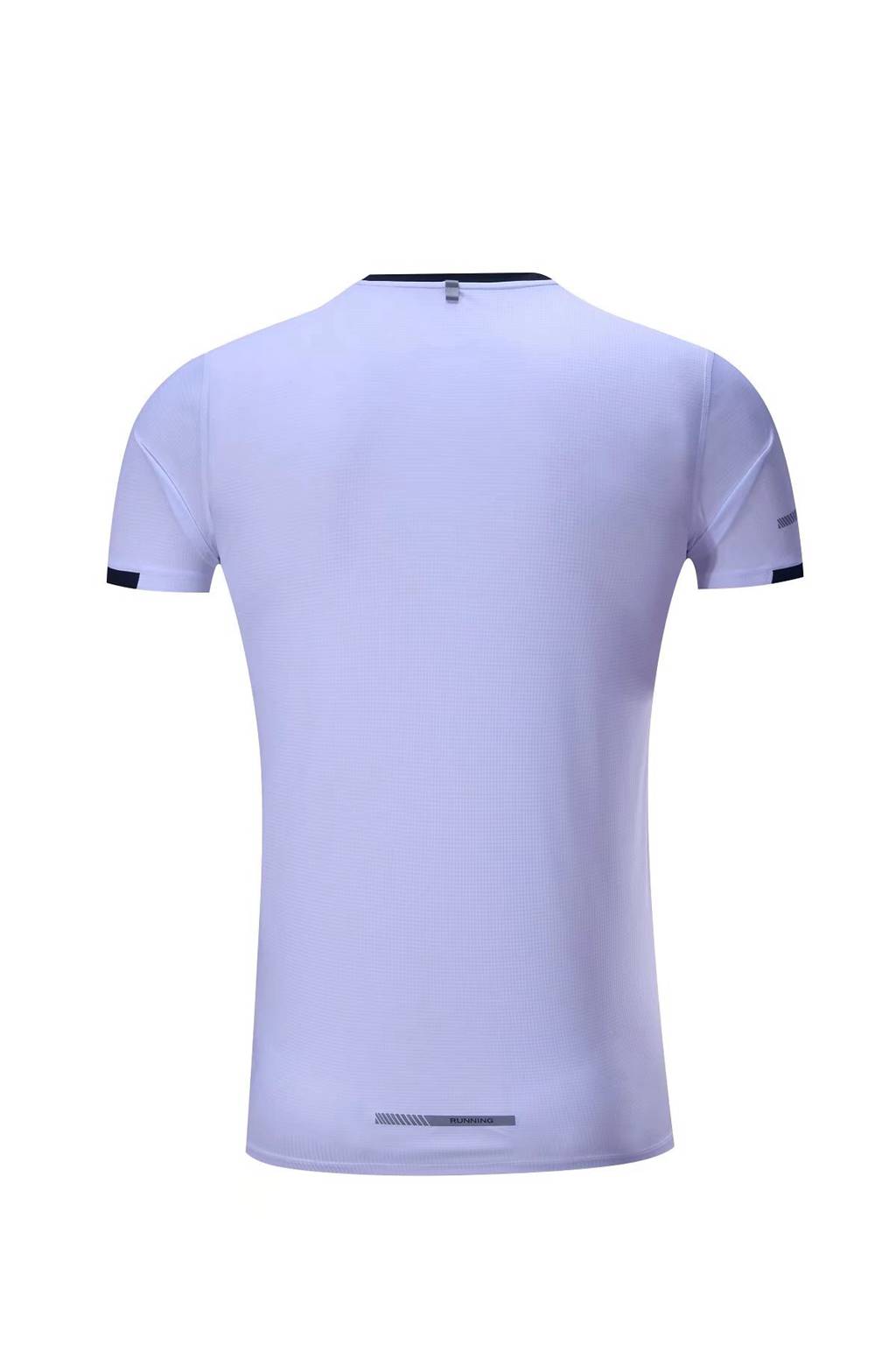 春夏新品 圓領(lǐng)短袖T恤 時尚運(yùn)動文化衫 白色 3D效果圖