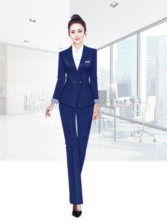 女士時(shí)尚西服套裝春秋季純色商務(wù)西服